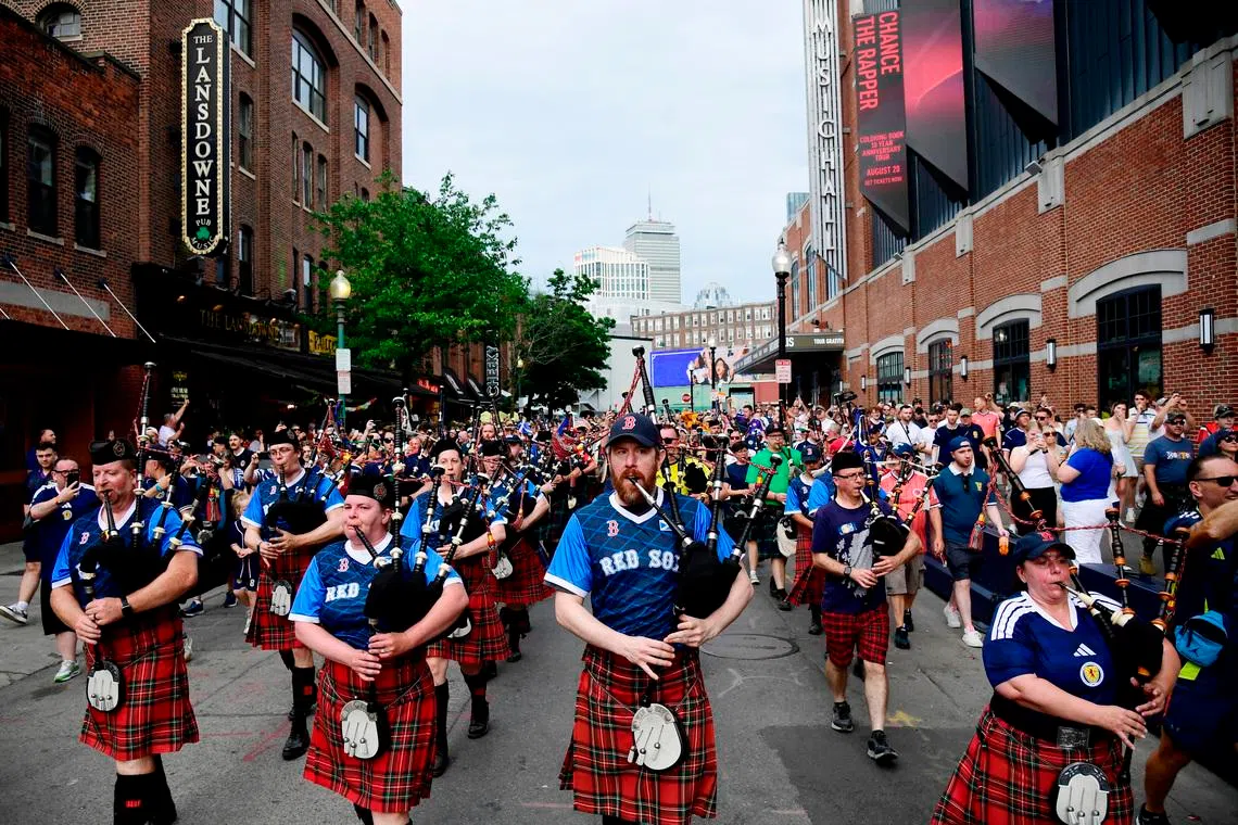 Tartan Army Takes Boston by Storm as Scotland Fans Celebrate Long-Awaited World Cup Return